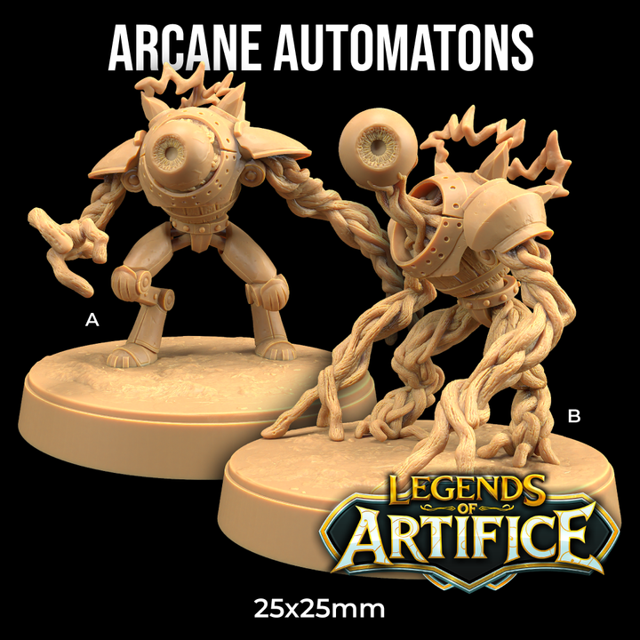 3D Printable Arcane Automaton | PRESUPPORTED | Legends of Artifice